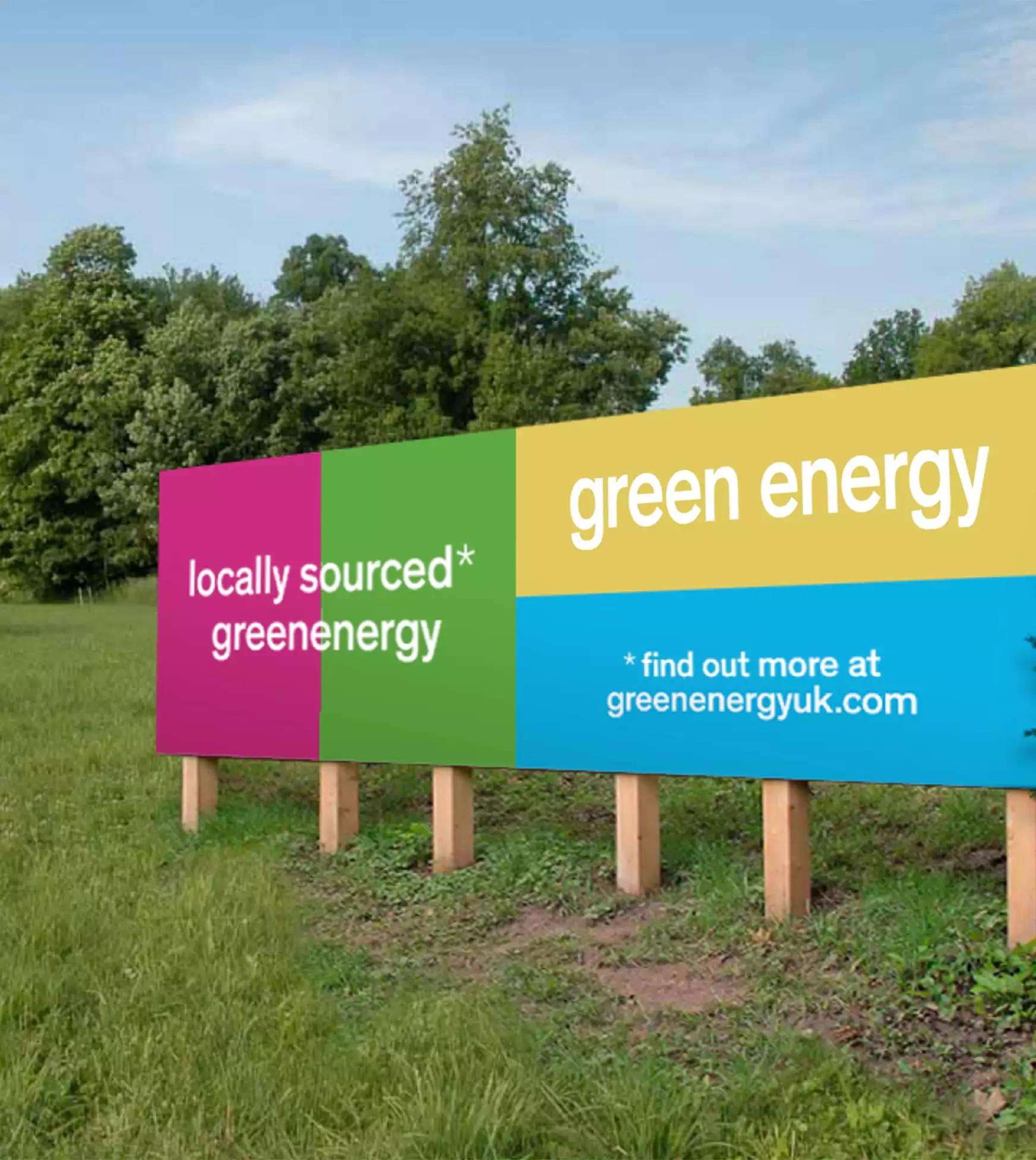 Greenergy sign